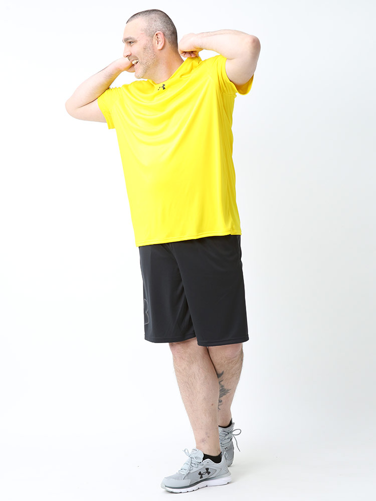 大きいサイズメンズ洋服のサカゼン Tシャツ 半袖 スポーツ 春 夏 UNDER ARMOUR（アンダーアーマー） 