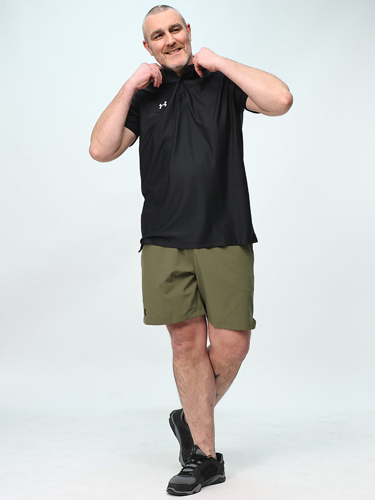 大きいサイズメンズ洋服のサカゼン シャツ ポロ スポーツ ゴルフ  UNDER ARMOUR（アンダーアーマー） 