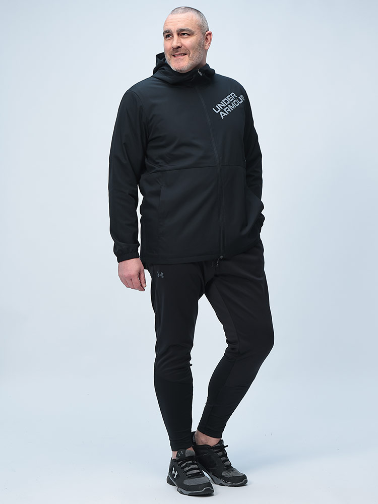 新品　アンダーアーマー 暖かもこもこジップパーカーブルゾン「XL・黒」 新品 アンダーアーマー 暖かふわもこジップパーカーブルゾン「XLサイズ