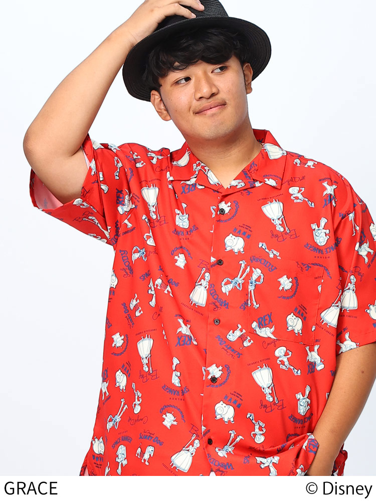 Disney - ★激レア★ Loungefly ディズニー ロビンフット 半袖 アロハシャツ ディズニーキャラクター】アロハシャツ（オトナ）（シャツ