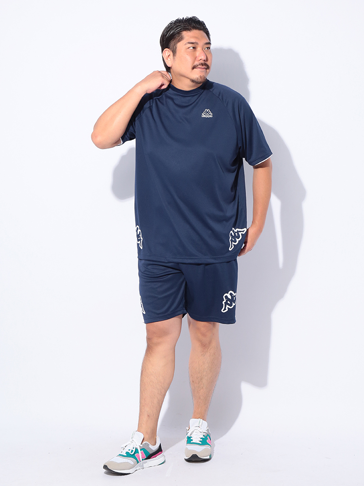 Kappa カッパ セットアップ 大きいサイズ メンズ メッシュ T