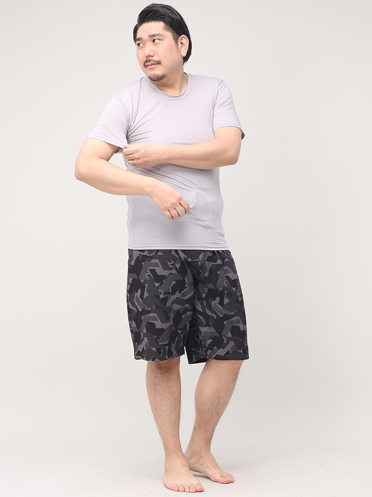 HYBRIDBIZ 半袖 Tシャツ 大きいサイズ メンズ ヒヤテック 超冷感