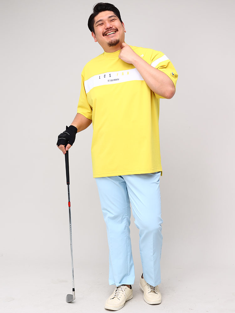 Le coq sportif GOLF ミキシングカットソー　Lサイズ ルコックスポルティフ ゴルフ le coq sportif golf インナー付