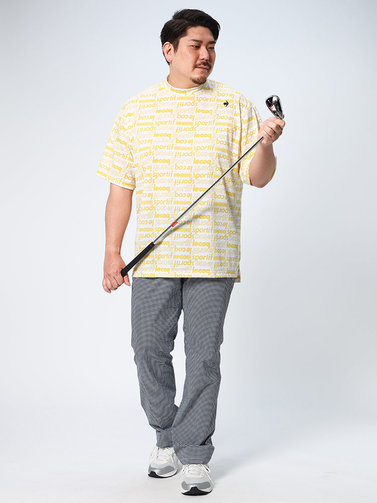 le coq sportif GOLF 半袖 Tシャツ 大きいサイズ メンズ 吸汗速