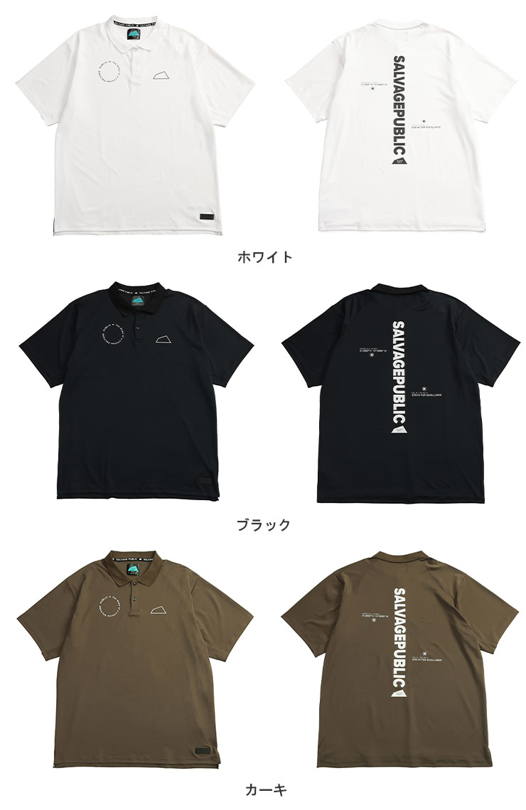 SALVAGE PUBLIC Kolepa（サルベージ パブリック コレパ） ポロシャツ