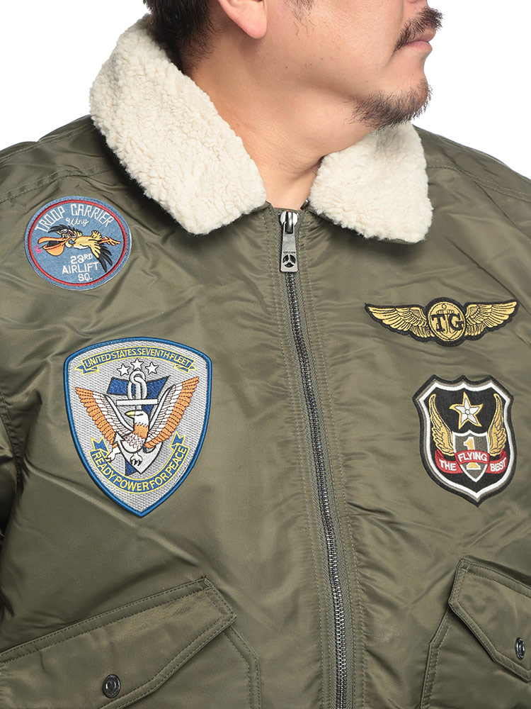 TOPGUN トップガンMA-1ネイビー XL 中綿ジャケット AVIREX(アビレックス) MA-1 TOP GUN[783-2952014]( 6102172
