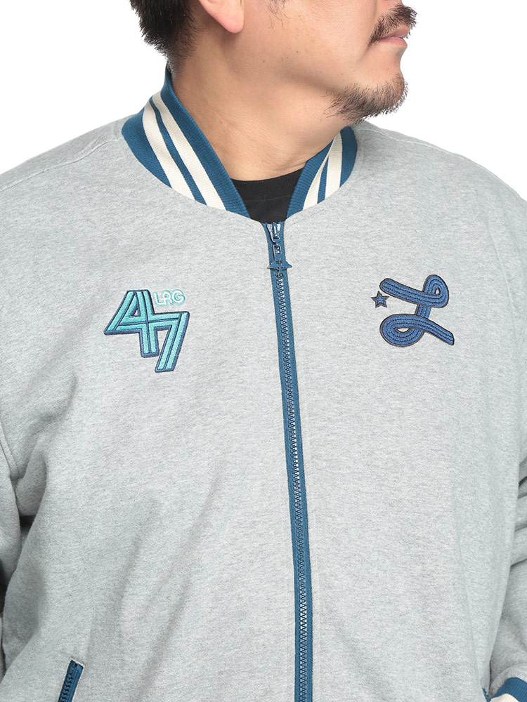 【極美品】キス ボンバージャケット ブルー XLサイズ メンズ 全2色【MISTER X/ミスターエックス】2023SS「Prisoner Blues Jacket