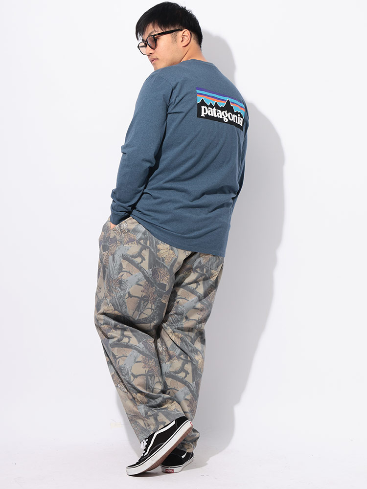 patagonia（パタゴニア） Tシャツ 長袖 メンズ 大きいサイズ バック
