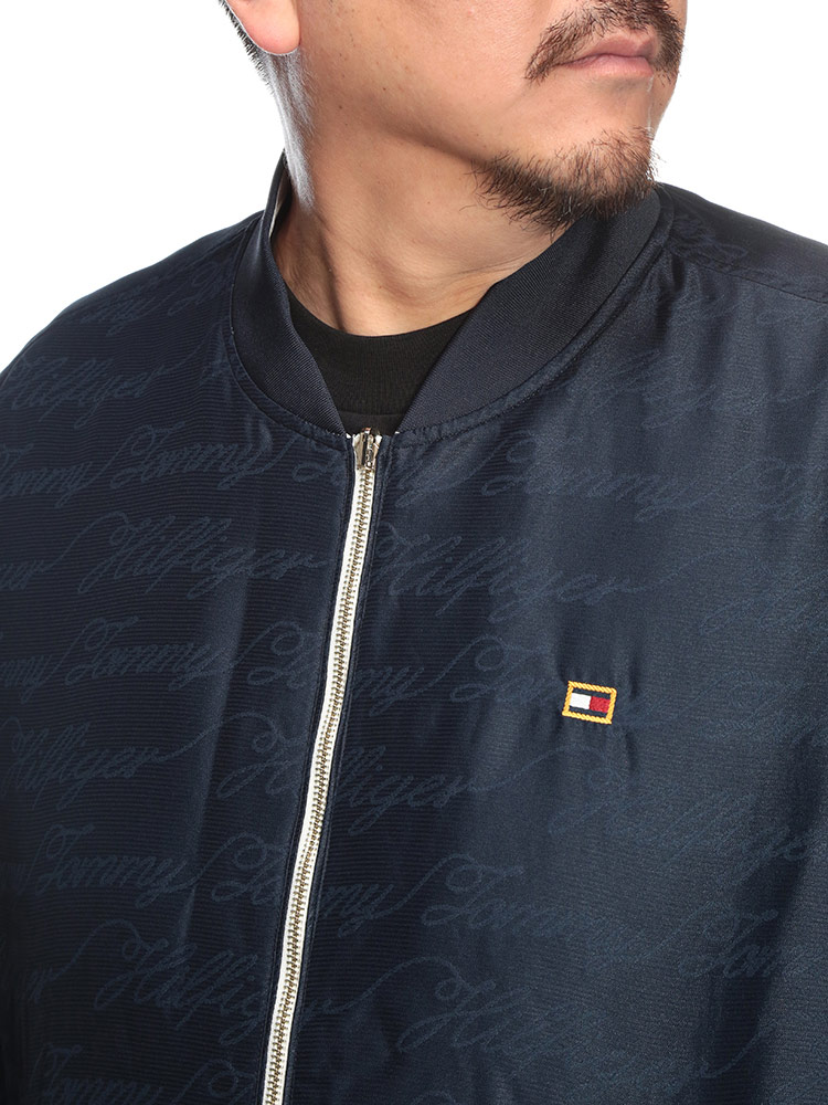 大きいサイズメンズ洋服のサカゼン アウター ブルゾン 中綿ジャケット 羽織 秋 冬 TOMMY HILFIGER（トミーヒルフィガー） 