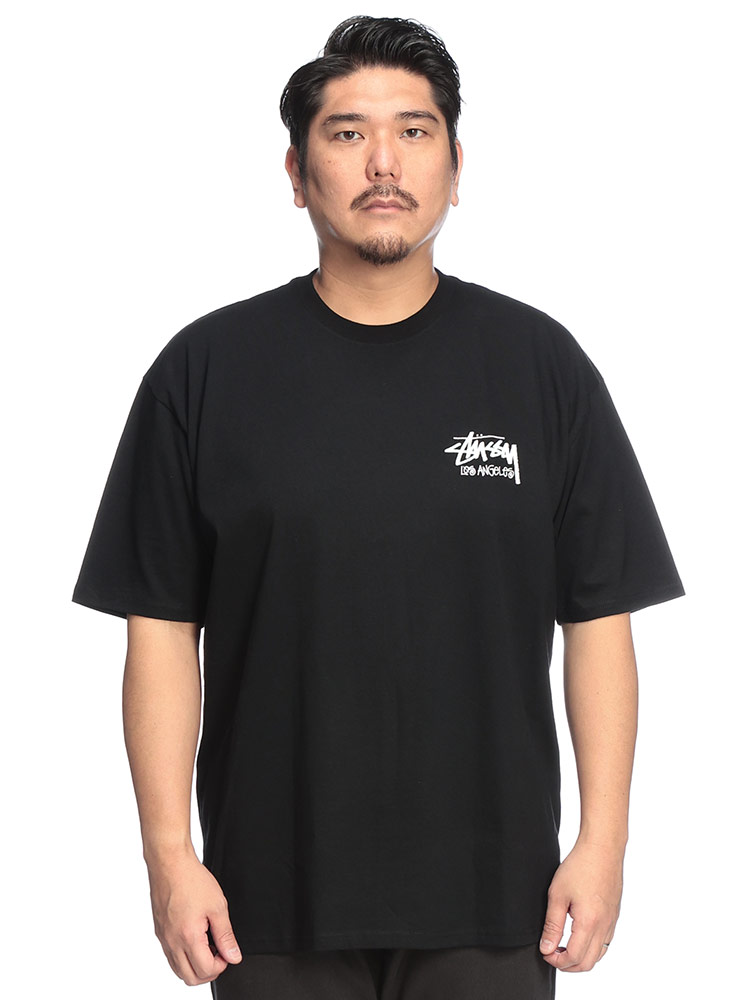 大きいサイズメンズ洋服のサカゼン Tシャツ 半袖 STUSSY（ステューシー） 