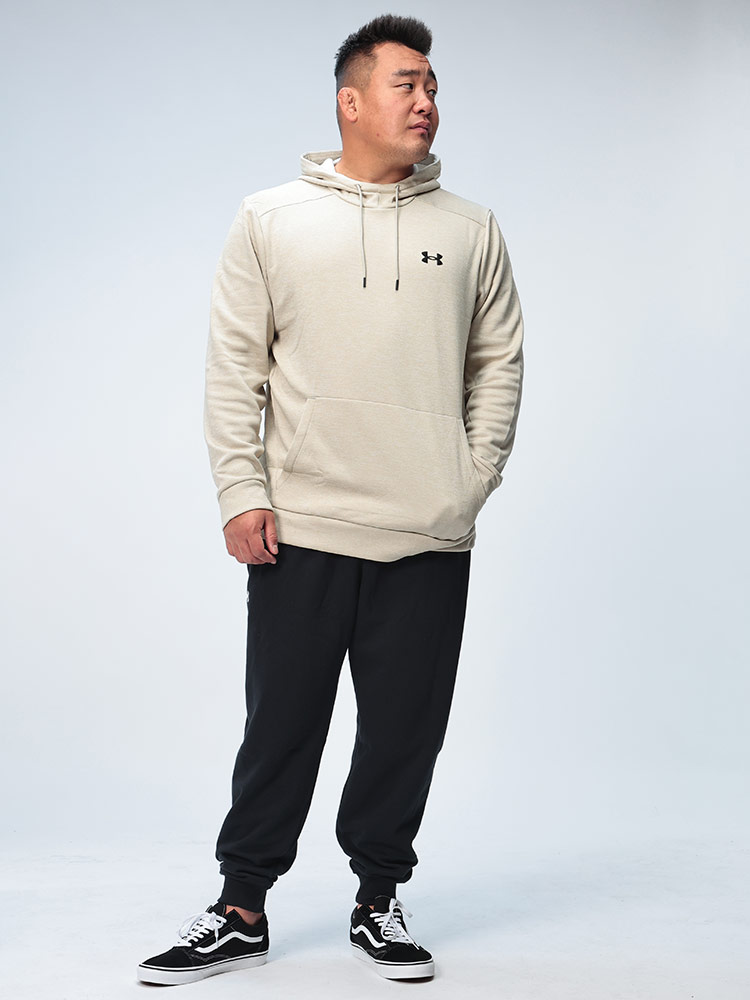 UNDER ARMOUR M'S Golf パーカー XXL 黒 UNDER ARMOUR 【10％OFFクーポン対象】UNDER アンダーアーマー