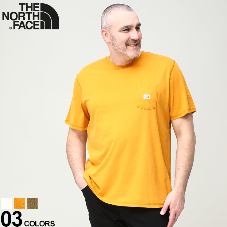 ポロシャツ [The North Face] M'S HIGHLAND S/S R/TEE - CREAM THE NORTH FACE ノースフェイス 半袖 Tシャツ 大きいサイズ