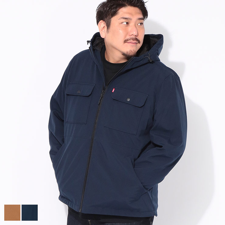 リーバイス アウター メンズ 大きいサイズ ジャケット フード 中綿