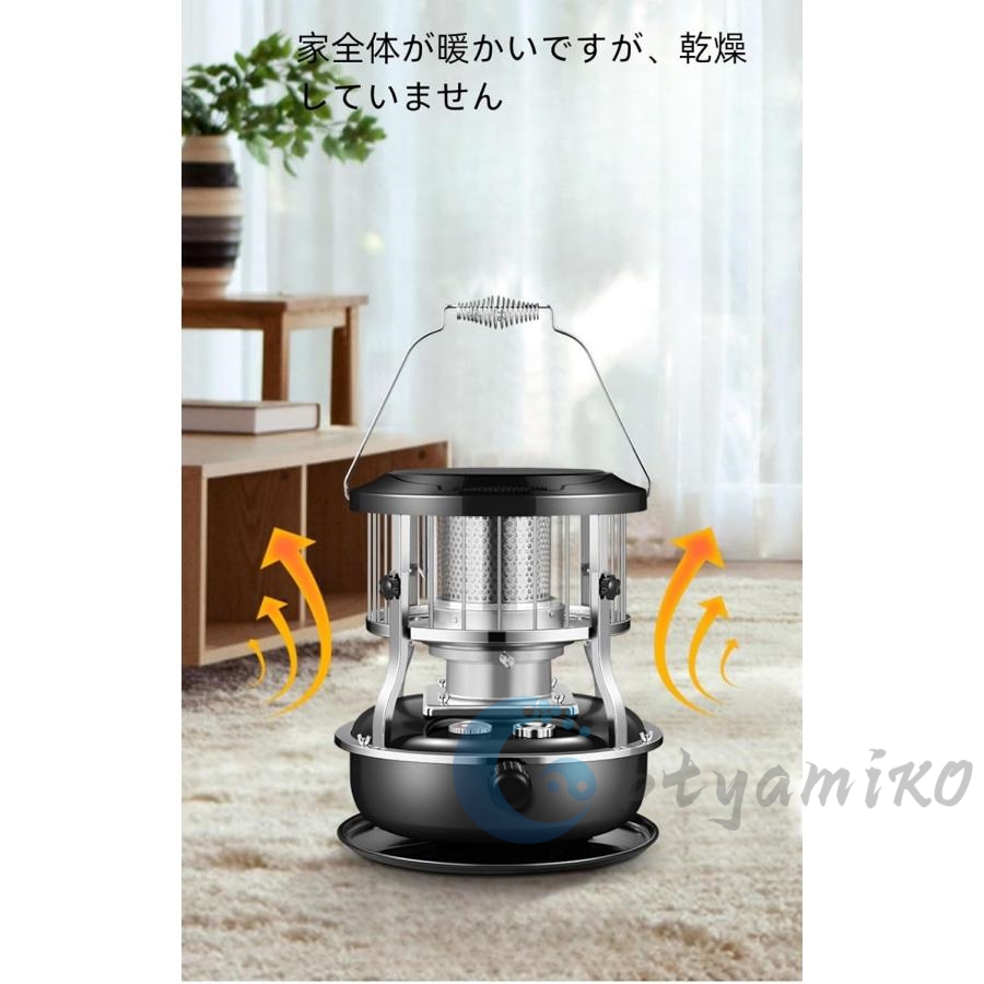 2025新型 石油ストーブ 対流式石油ストーブ 小型 対流式暖房 大人気