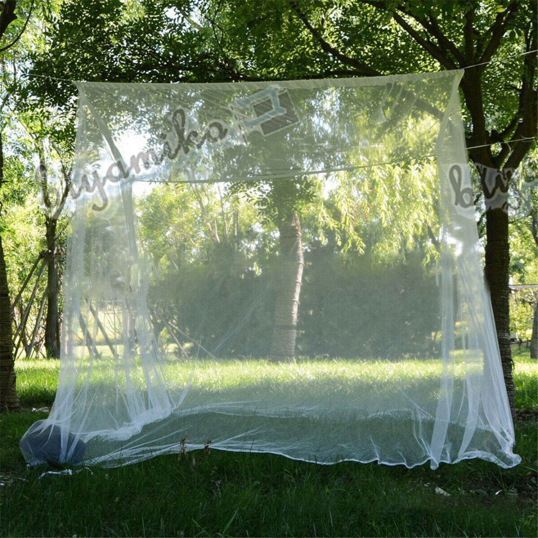 蚊帳 テント 蚊除け 防虫ネット ポータブル キャンプ 高密度 メッシュ 