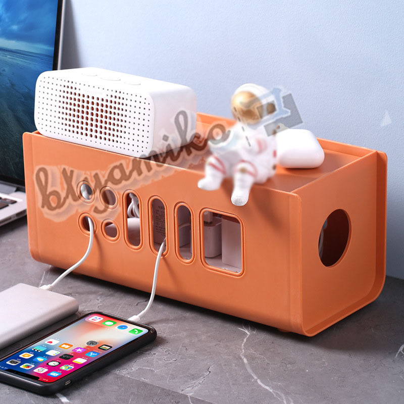 ケーブルボックス 電源タップ収納 ケーブルカバー コンセント