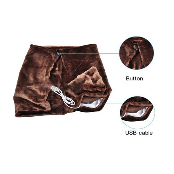 ✨新品未使用✨USB電気毛布 ブラウン 100x74cm 暖房 bty-hot-PJ4580_1.jpg