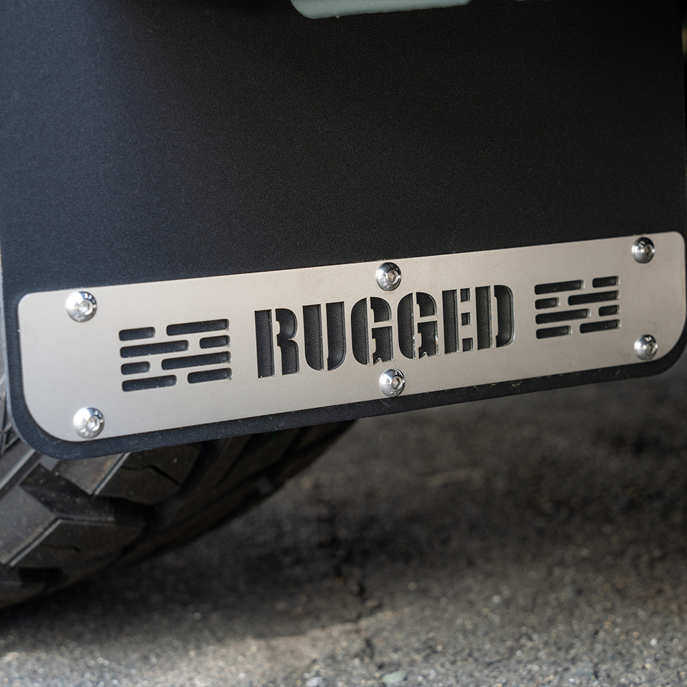 RUGGED（ラギッド） マッドガード 【4枚セット】泥除け 泥はね防止