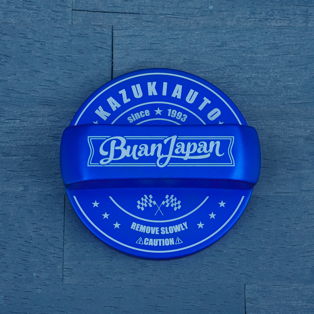 BUAN JAPAN フューエルキャップアルミカバー 給油口 カバー カラー