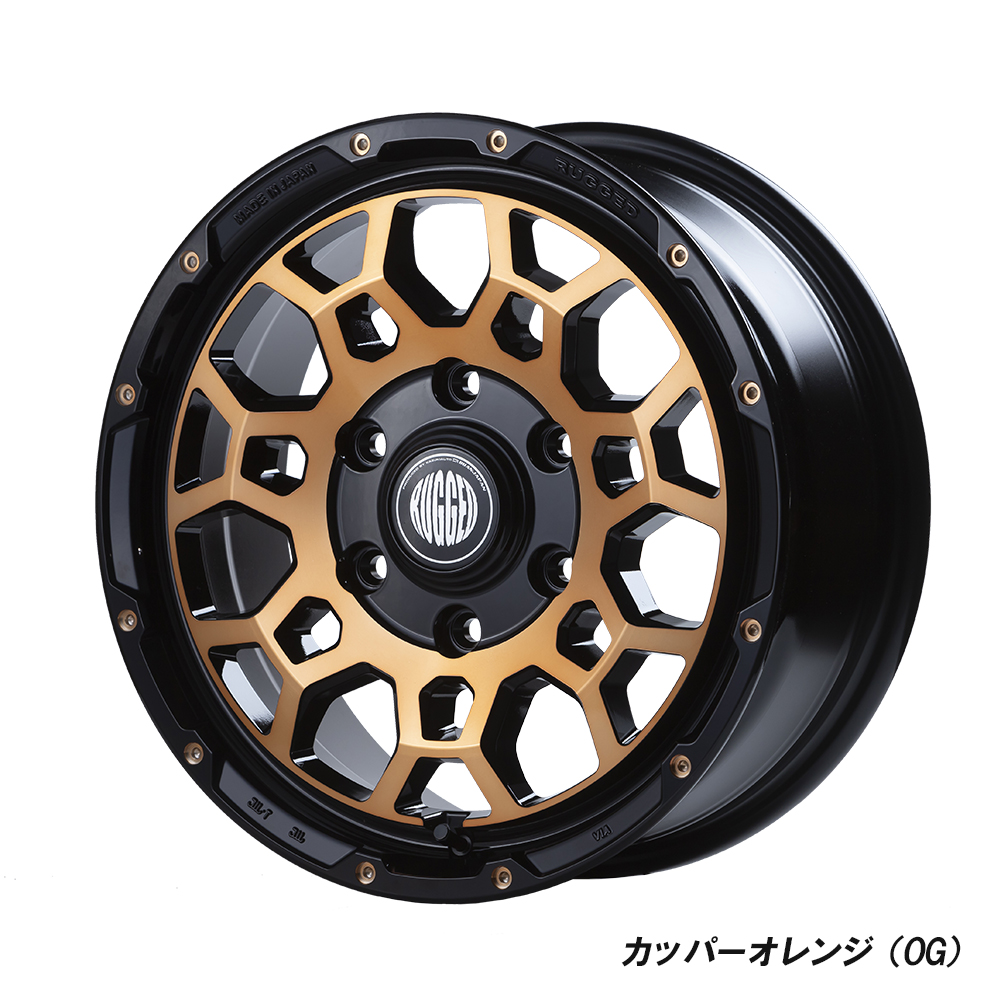 スタッドレスタイヤ4本セット】RUGGED ROCK×HANKOOK WINTER ICEPT LV