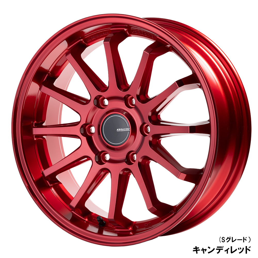 KBRACING S-12 × ヨコハマパラダPA03 タイヤホイール4本セット【S