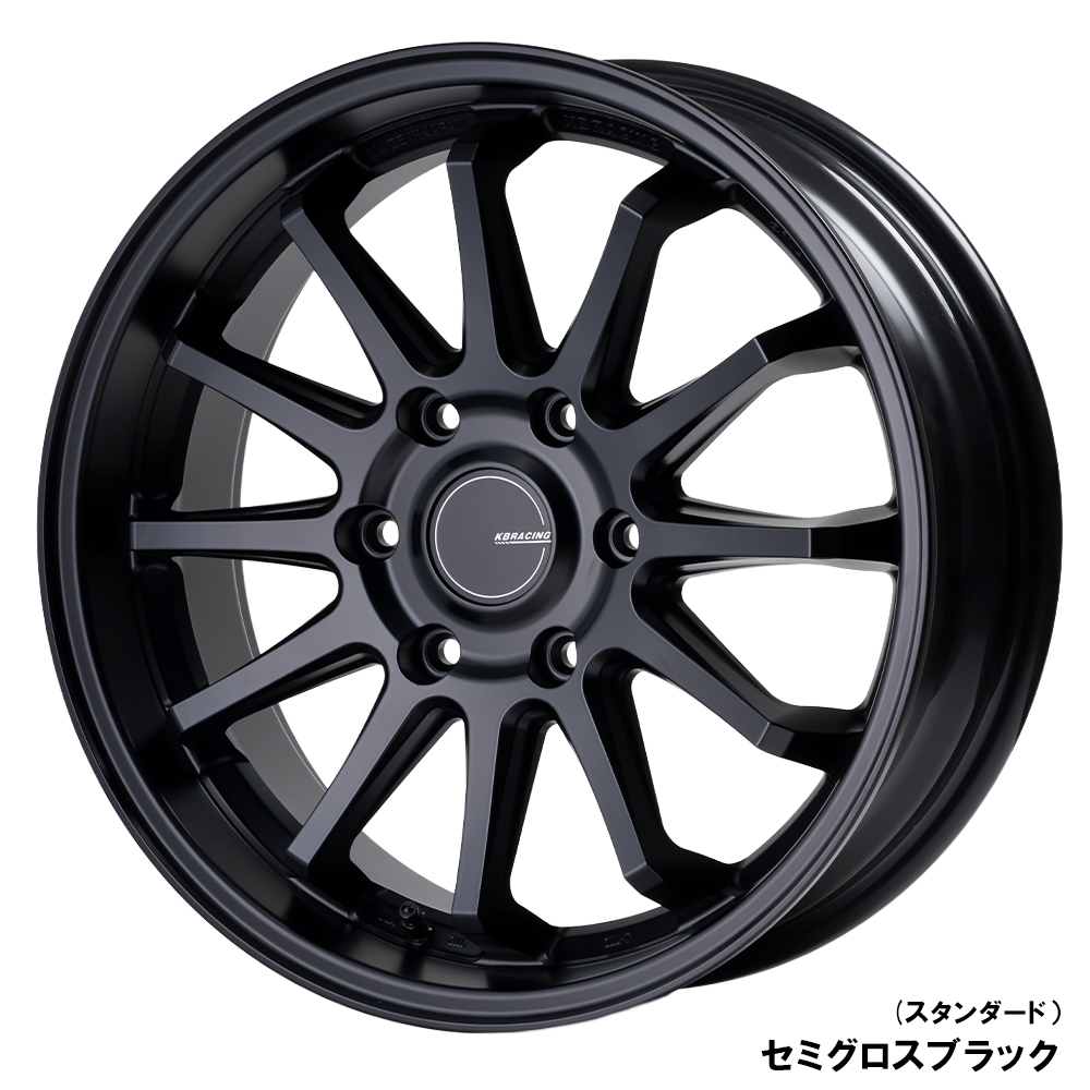 KBRACING S-12 × ヨコハマパラダPA03 タイヤホイール4本セット