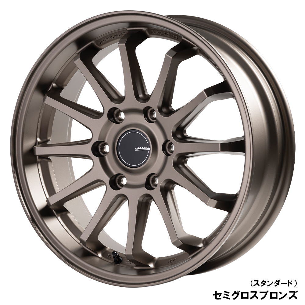 KBRACING S-12 × ヨコハマパラダPA03 タイヤホイール4本セット