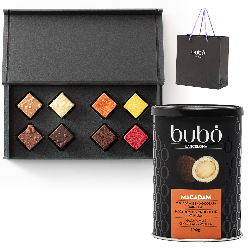 ブボ バルセロナ 公式 ギフトと自分へのご褒美の特別セット キューブボンボン チョコスカルプチャー チョコフルーツ チョコレート 高級 ブランド | bubo BARCELONA | 01