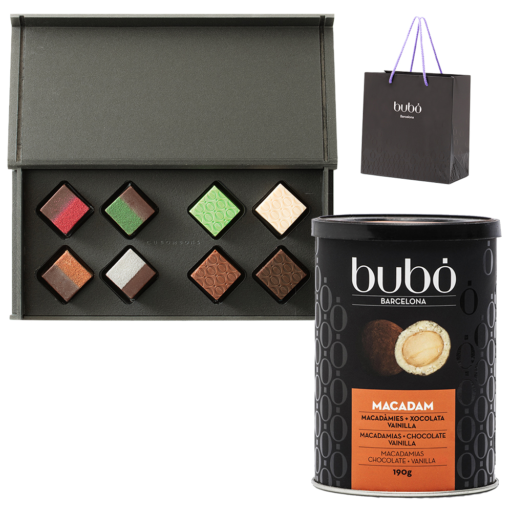 ブボ バルセロナ 公式 ギフトと自分へのご褒美の特別セット キューブボンボン チョコスカルプチャー チョコフルーツ チョコレート 高級 ブランド | bubo BARCELONA | 02