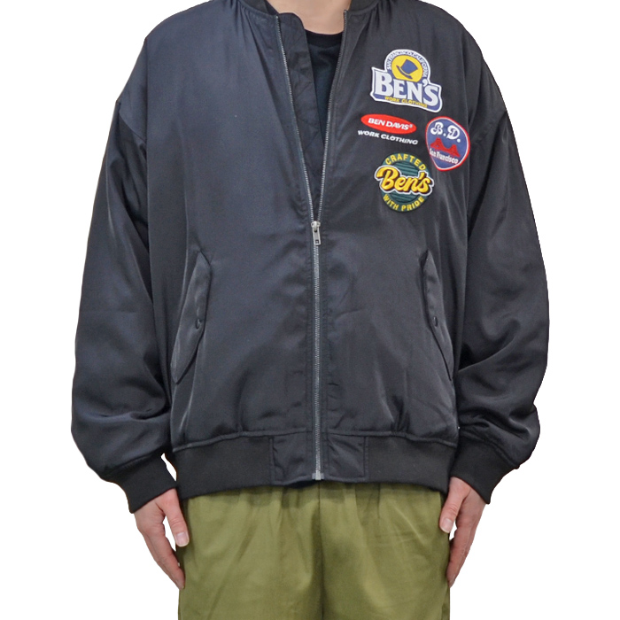 BEN DAVIS ベンデイビス ジャケット CUSTOMIZED MA-1 JACKET