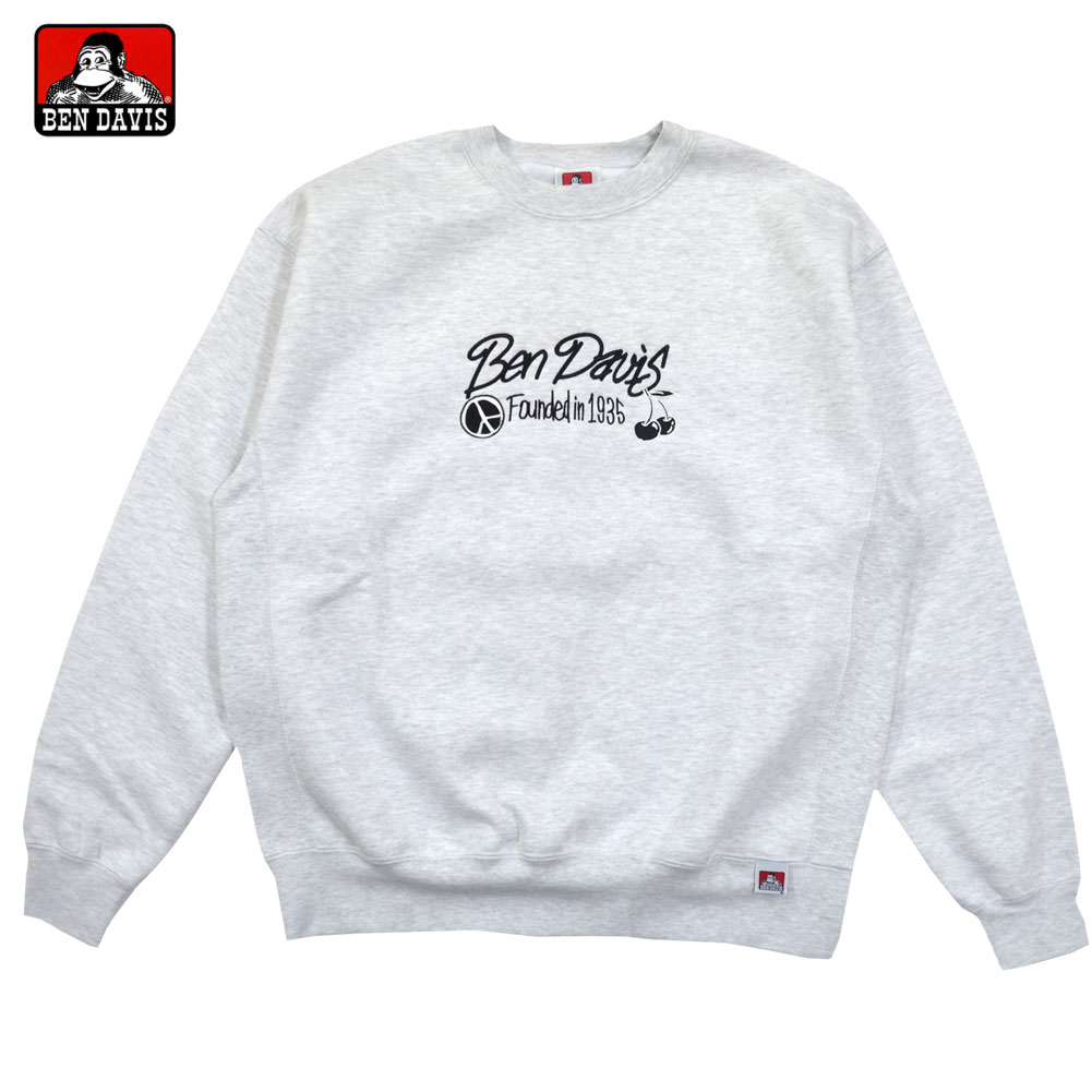 BEN DAVIS ベンデイビス スウェット TAGGING CREW SWEAT トレーナー