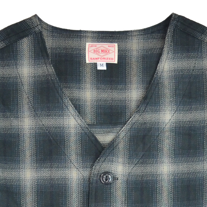 BIG MIKE（ビッグマイク） カーディガン HEAVY FLANNEL CARDIGAN