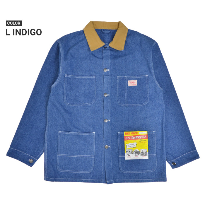 BIG MIKE ビッグマイク ジャケット DENIM WORK COVERALL デニム ワーク