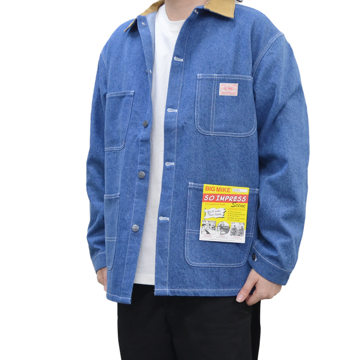 BIG MIKE ビッグマイク ジャケット DENIM WORK COVERALL デニム ワーク