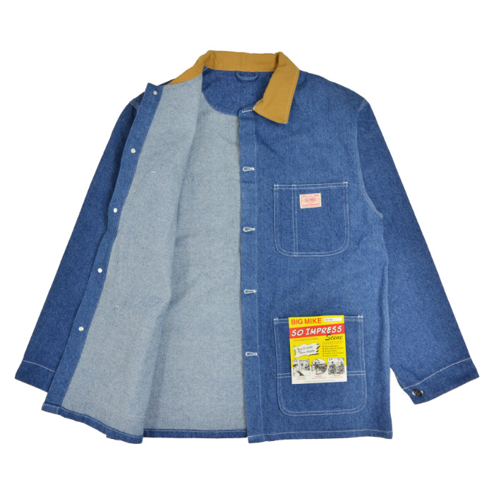 BIG MIKE（ビッグマイク） ジャケット DENIM WORK COVERALL デニム