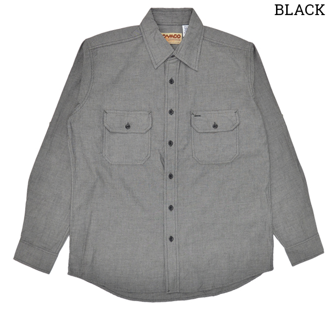 PSICOM サイコム デニムシャツ シャンブレー CAMCO カムコ シャンブレーシャツ L/S CHAMBRAY WORK SHIRTS