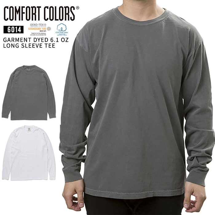 COMFORT COLORS コンフォートカラーズ ロンT ガーメントダイ 6.1