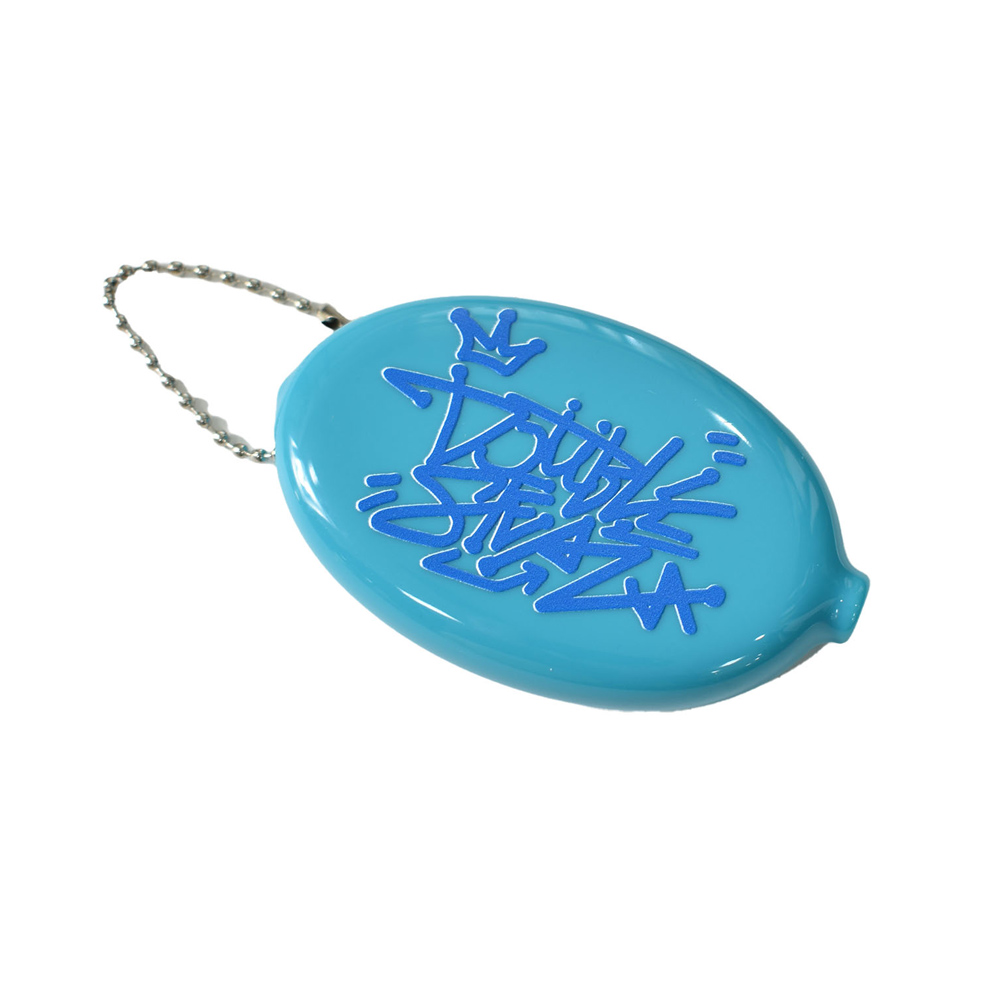 DOUBLE STEAL ダブルスティール タギングロゴ コインケース ラバー製 小銭入れ キーホルダー 431-90004 メール便対応可