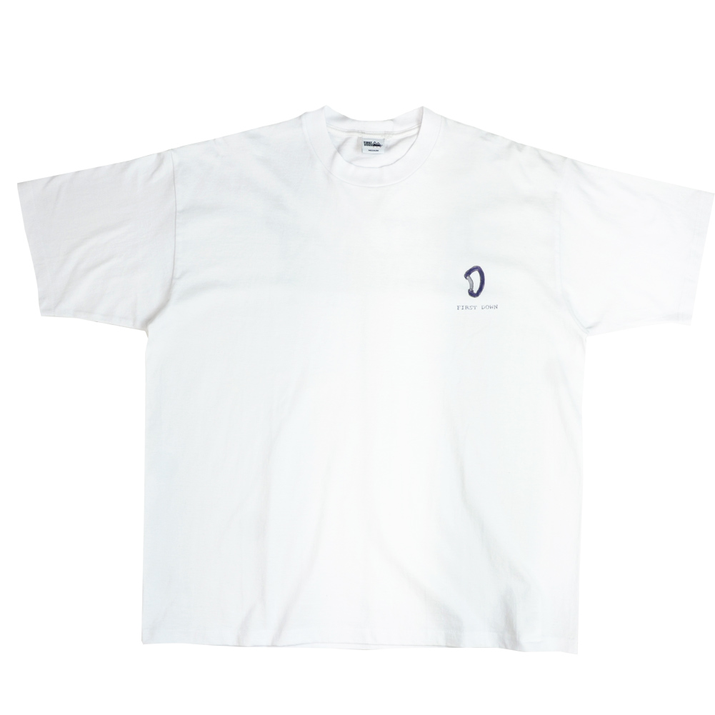 FIRST DOWN USA ファーストダウン Tシャツ S/S TEE #3 COTTON JERSEY BY LEE QURA 半袖 カットソー トップス F401007C バーゲン｜buddy-stl｜03