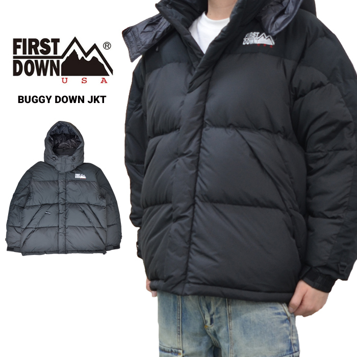FIRST DOWN ファーストダウン ジャケット BUGGY DOWN JACKET MICROFT