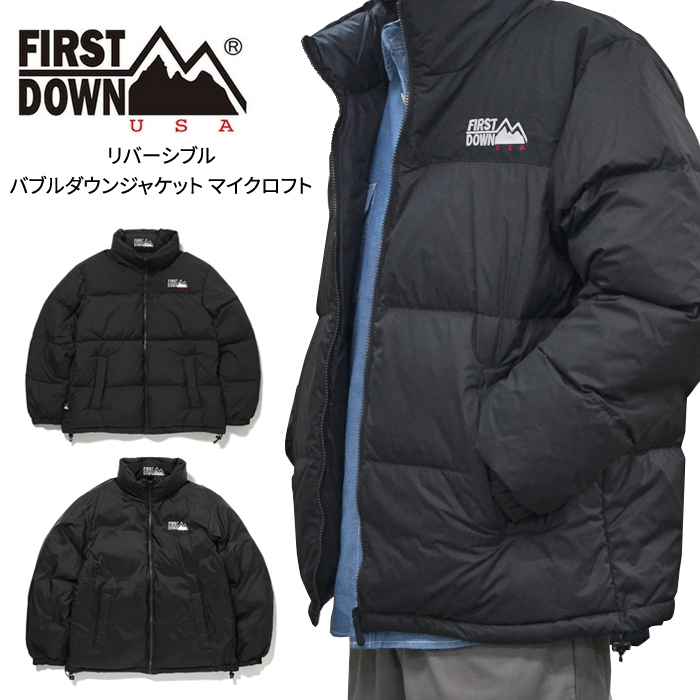 FIRST DOWN USA ファーストダウン ジャケット BUBBLE DOWN JACKET