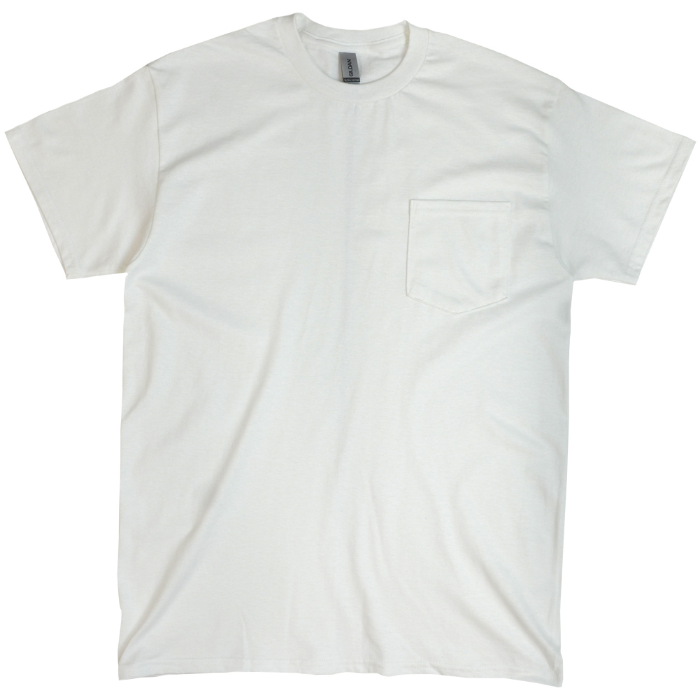 GILDAN 6.0オンス ウルトラコットン ポケットTシャツ Ultra Cotton 6.0 o...