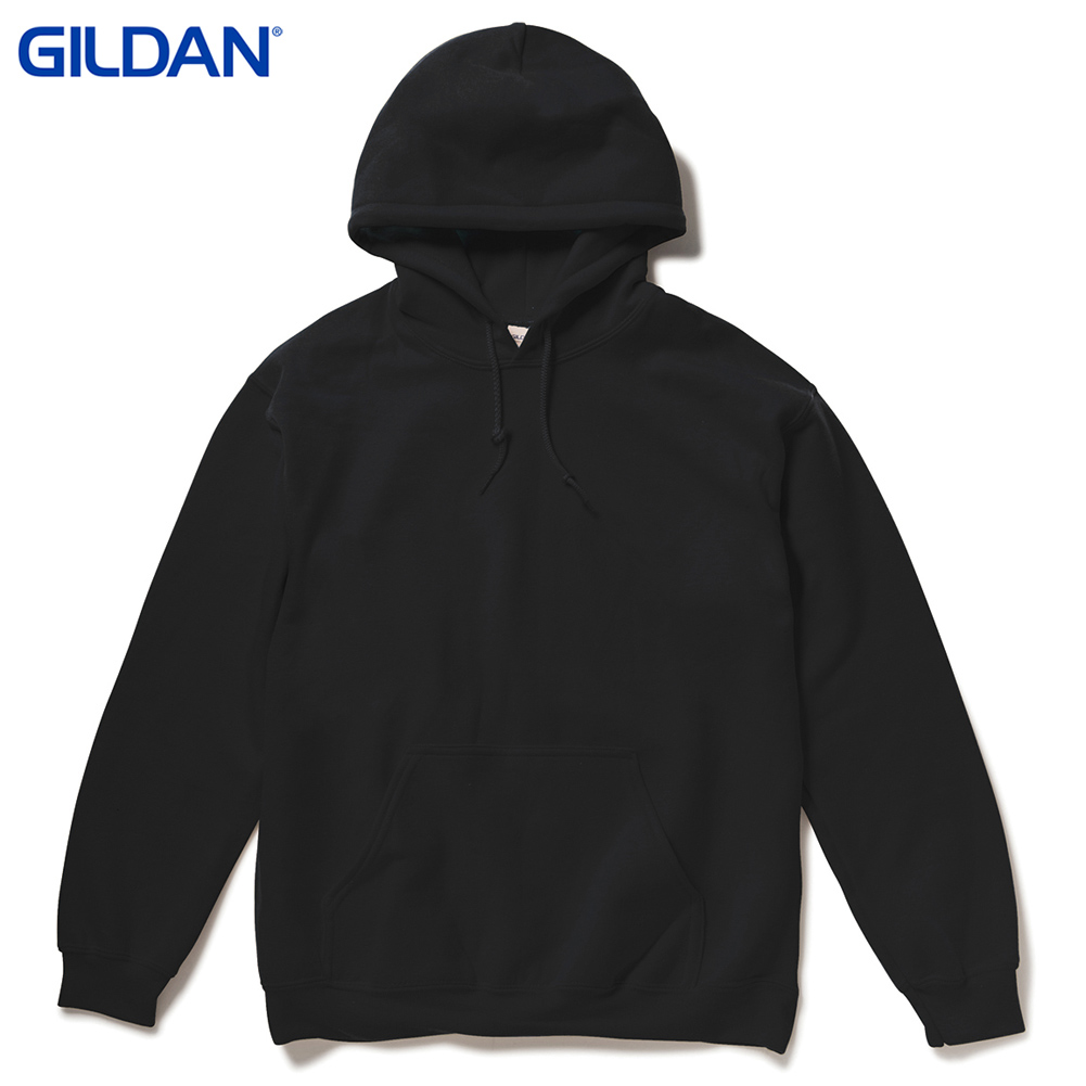 GILDAN ギルダン パーカー 8.0 oz ヘビーブレンドプルオーバーパーカー Heavy Blend 8.0 oz Hooded Sweatshirt フリース 2XL ブラック アッシュ #18500｜buddy-stl｜02