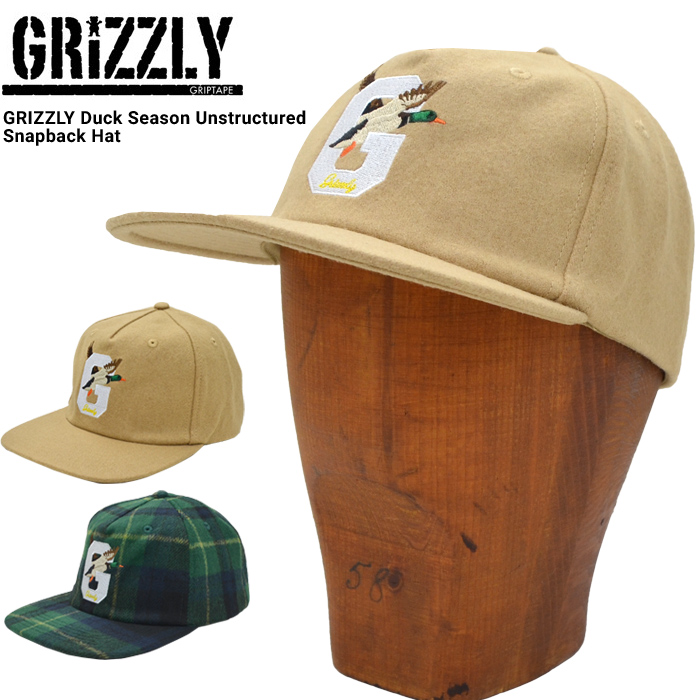 GRIZZLY グリズリー キャップ DUCK SEASON UNSTRUCTURED