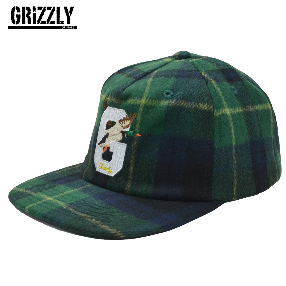 GRIZZLY グリズリー キャップ DUCK SEASON UNSTRUCTURED STRAPB...
