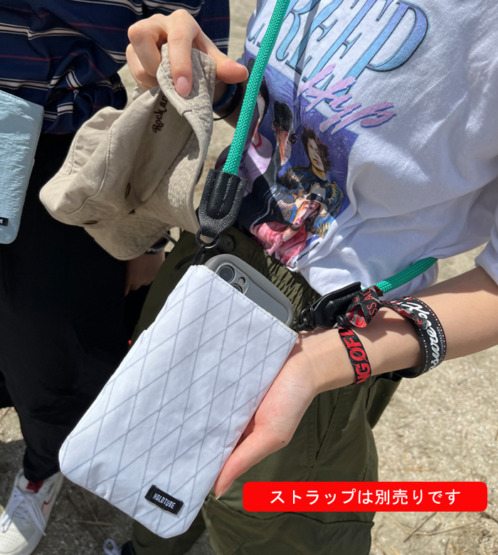 【ideal of Sweden】ミニバッグ付き スマホストラップ【送関込】 iDEAL OF SWEDEN 】ミニバッグ付き スマホストラップ 関送込