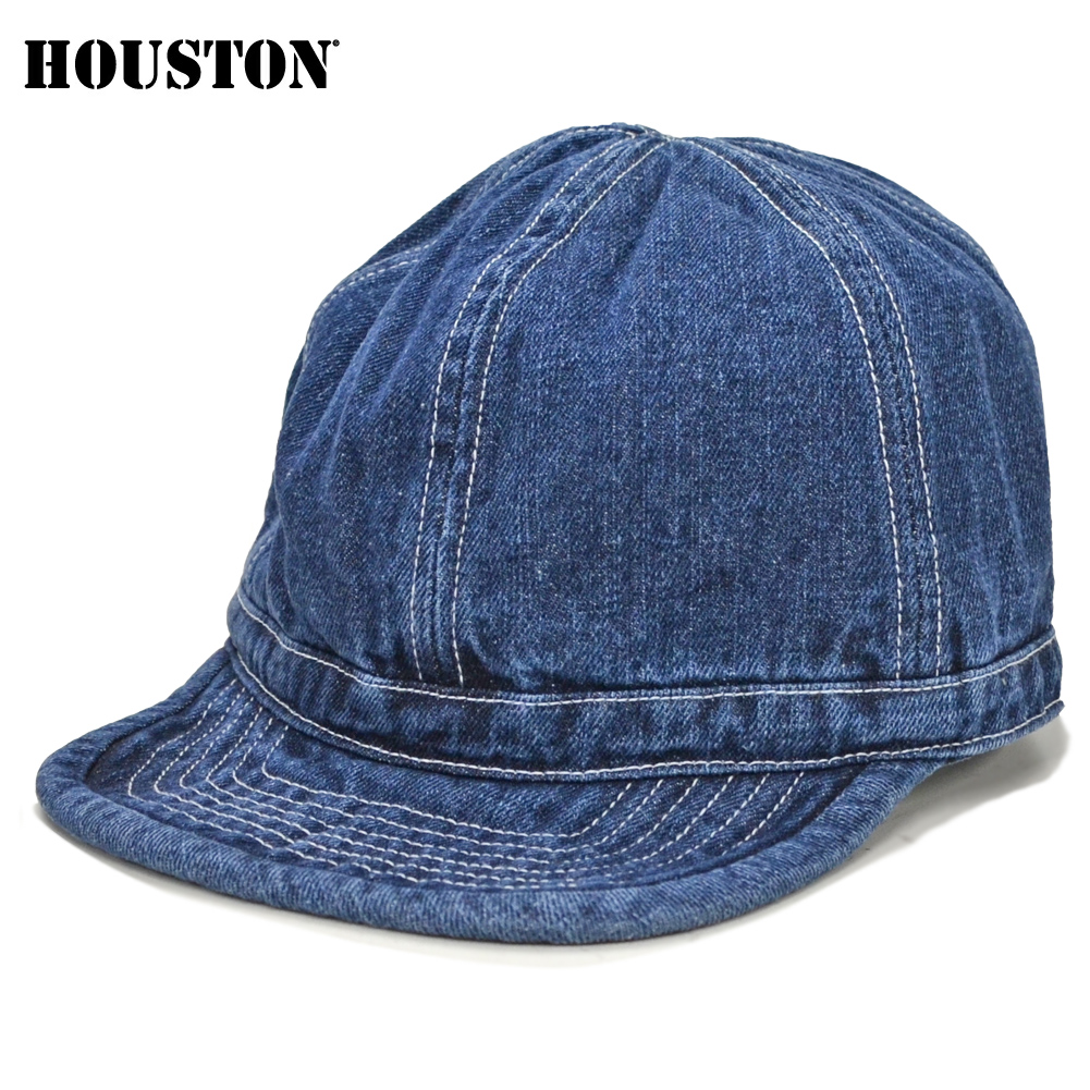 HOUSTON ヒューストン キャップ DENIM ARMY CAP デニム アーミー キャップ 帽子 藍染 ウォッシュ加工 6680  単品購入の場合はネコポス便発送 : houston-004 : buddy-stl - 通販 - Yahoo!ショッピング