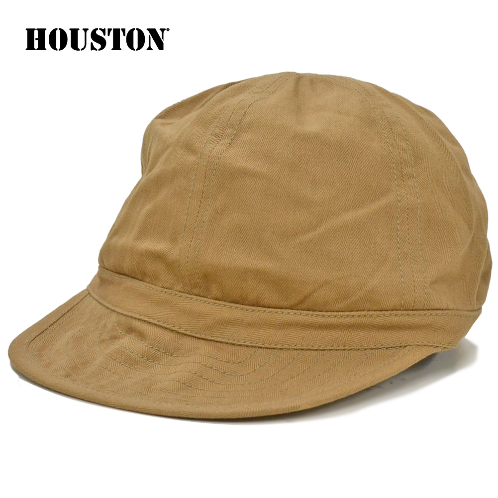 HOUSTON ヒューストン キャップ USMC HBT CAP ヘリンボーン ツイル キャップ 帽...