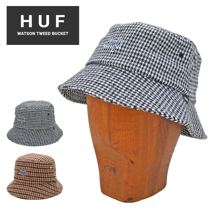 HUF ハフ ハット WATSON TWEED BUCKET HAT CAP バケットハット キャップ 帽子 HT00669  単品購入の場合はメール便発送 : huf-1209 : buddy-stl - 通販 - Yahoo!ショッピング