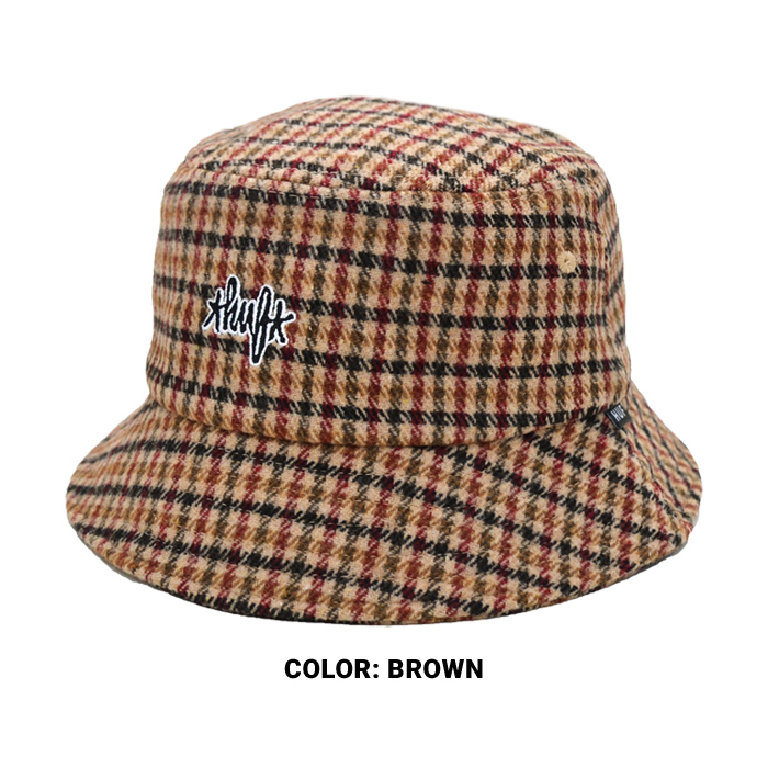 HUF（ハフ） ハット WATSON TWEED BUCKET HAT CAP バケットハット